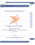 EASA certificaten